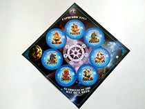 Tibetan Buddhist theme stamp Mongolian self-adhesive stamp sheetlet Qiyao Day Guardian Buddha