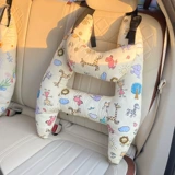 Детская безопасная мультяшная подушка для сна для путешествий, с защитой шеи