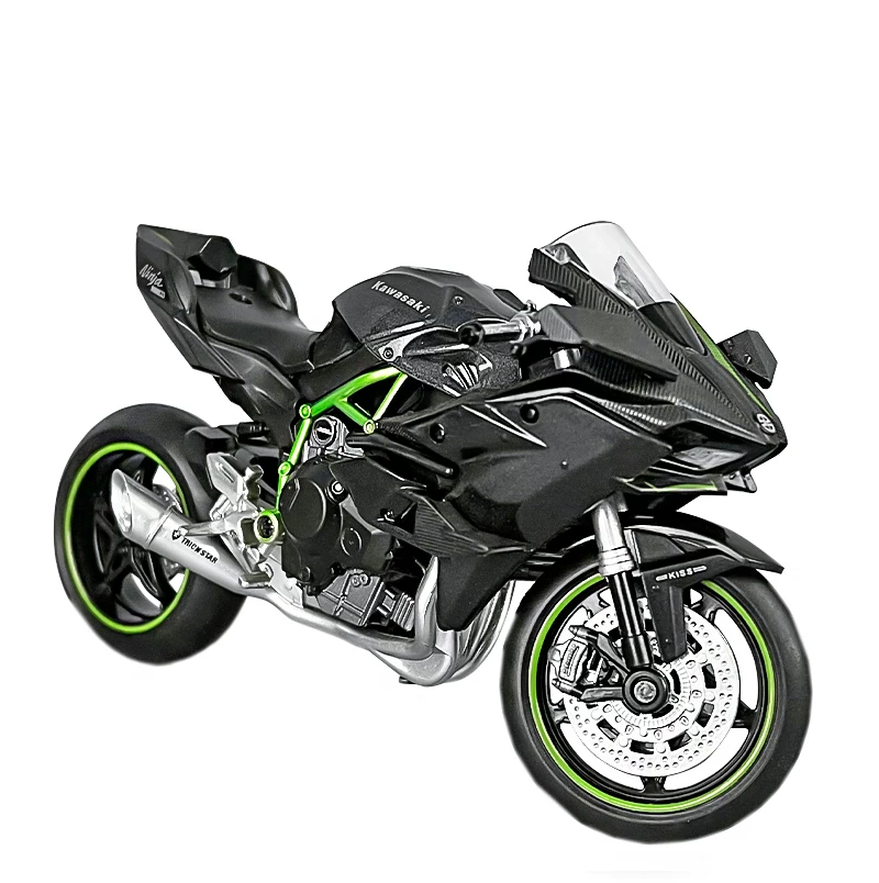 Kawasaki, металл реалистичная модель автомобиля, минифигура, подарок на день рождения
