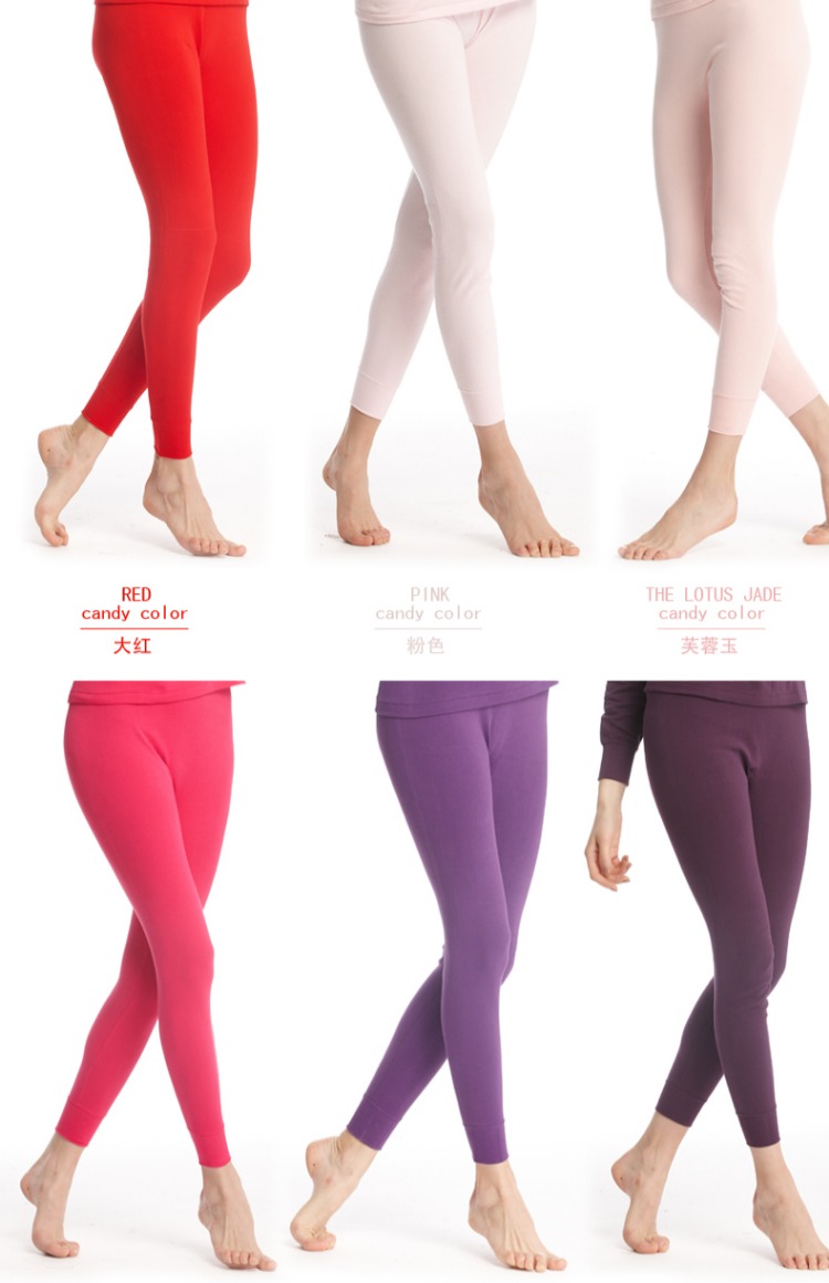 Red Nicole đồ lót cotton XL quần ấm cho phụ nữ quần legging quần quần đơn giản quan dai thu dong nu