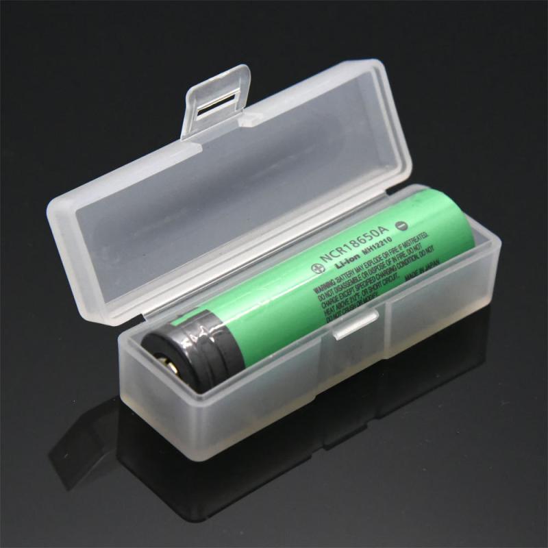 Soshine 1 section 18650 lithium battery box storage box protection box pp transparent battery box square box