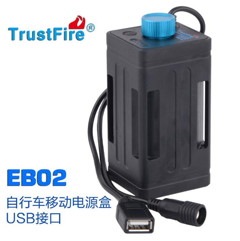TruseFire 4 Festival 18650 Battery Cycling Action Power Supply DC8 4V USB5V USB5V EB02 Mobile charge