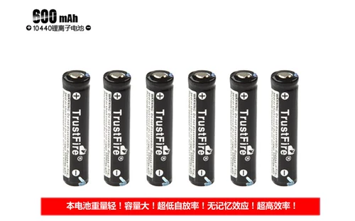 Оригинальные защитные литиевые батарейки с зарядкой, фонарь, 7v, 600mah