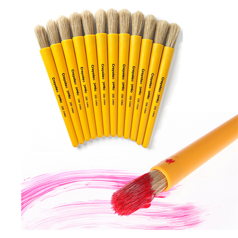Crayola painted a large painting brush painting brush toddler painting