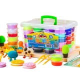 Сверхлегкая детская глина, безопасный нетоксичный космический пластилин для детского сада, игрушка, «сделай сам», 24 цветов