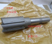 Carbide welding tungsten steel milling cutter taper shank with long edge straight tooth end mill outer diameter 30 32 35mm spot