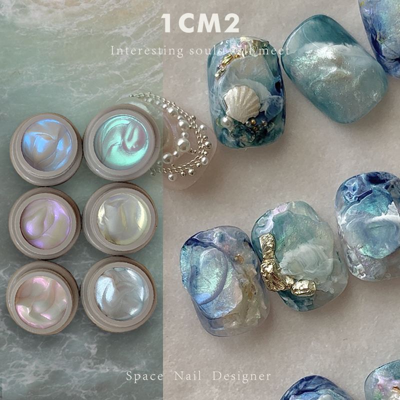 1cm2 Original Nail Art Classic Dreamy Texture Nail Gel Summer Nail Dreamy Silk Three-Dimensional Texture Styling Gel