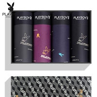 Playboy, трусы, шелковые дышащие штаны, большой размер