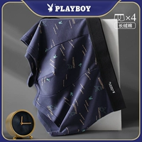 Playboy, трусы, хлопковые штаны, тонкие дышащие шорты, 100% хлопок