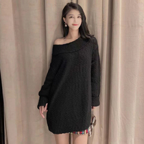 2021 Amasch New Tautumn new round collar Lazy Loose sweater 5399498-7T27011-003