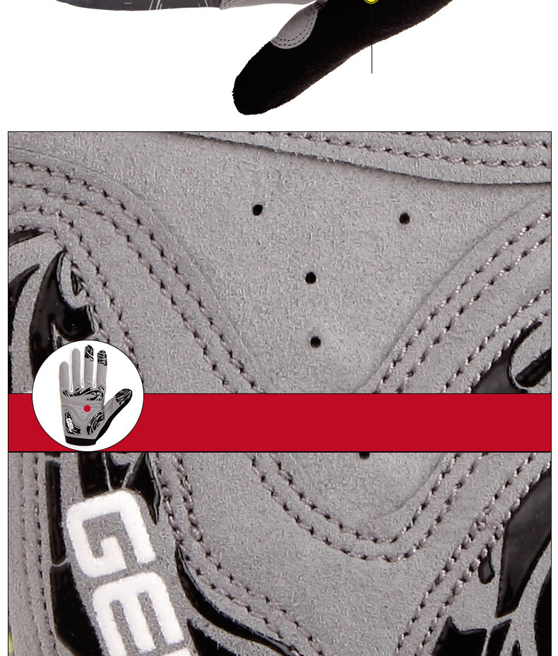 Gants pour vélo mixte HANDCREW - Ref 2243707 Image 13