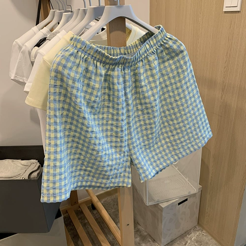 Тонкие штаны для отдыха, шорты, свободный прямой крой