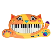 Bile Piano Baby Music Enlightenment Multifunction Gift Toy Big Mouth Cat electronic with microphone Children