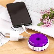 Japan KM charger line storage box Data line collector box Mouse line winding device Headset storage cable manager
