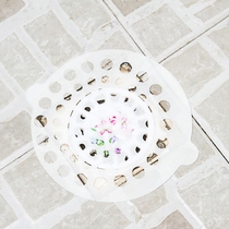 Japan KM disposable anti-semesters anti-clogging floor drain sticker sink drain drain sewer hair filter
