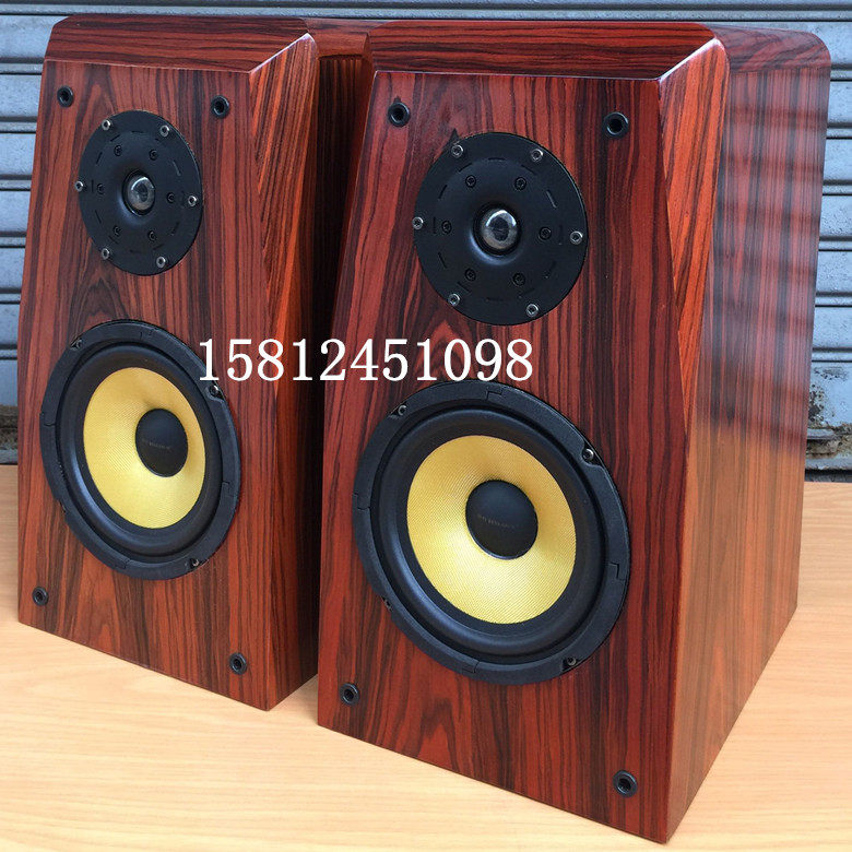 (Guangzhou Huweiwei loudspeaker special selling shop) Huwei K6 5 SS1II bookshelves red and sour branches WOODEN leather DIY