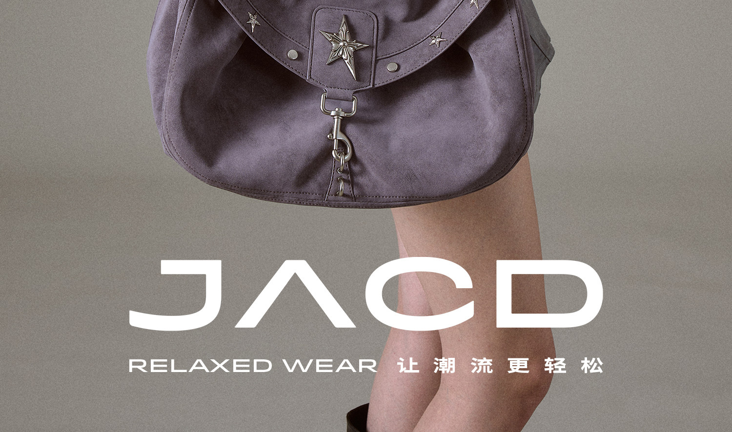 JACD Mist Purple Flap-Top Shoulder Bag