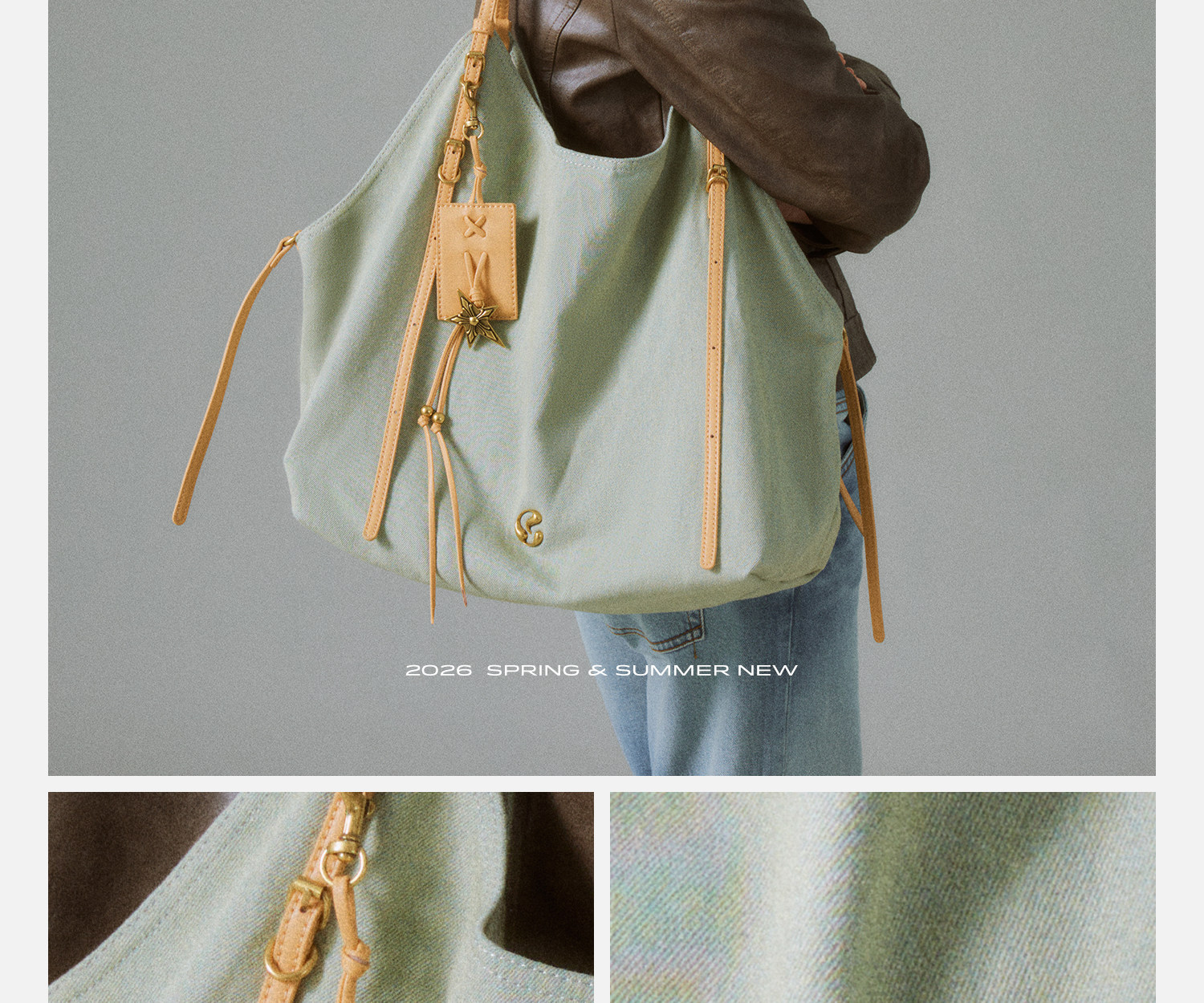 JACD Relaxed Denim Tote Bag