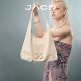 JACD Летняя белая вместительная и большая сумка через плечо, сумка на одно плечо