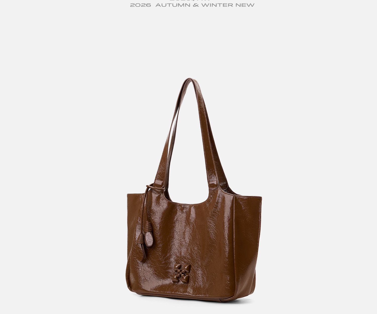 JACD Leopard Print Faux Leather Shoulder Bag
