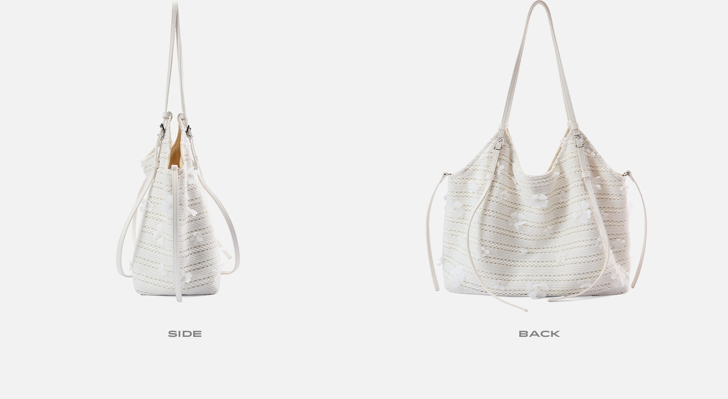 JACD Woven Large Tote Bag