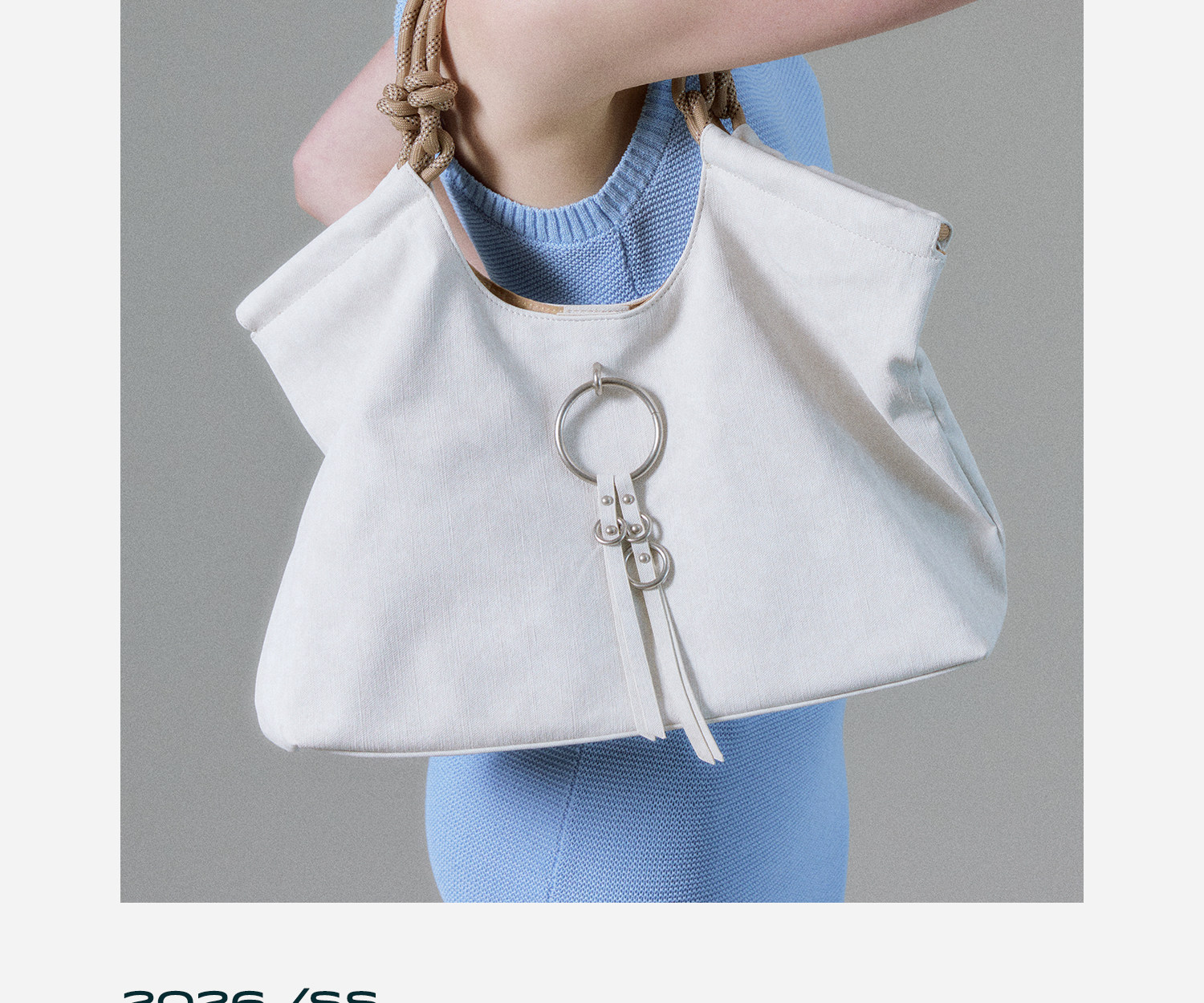 JACD Leather Magnetic Snap Shoulder Tote Bag