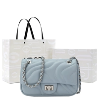 Подарочная коробка с сине-ограниченным