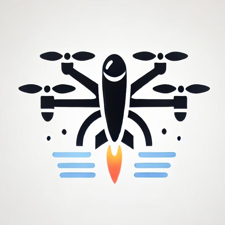 我爱航模的LOGO