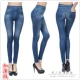Quần giả denim cộng với quần legging nhung nữ mặc nhung mỏng 2018 mới phối quần skinny bó sát có túi quần lót nữ đẹp