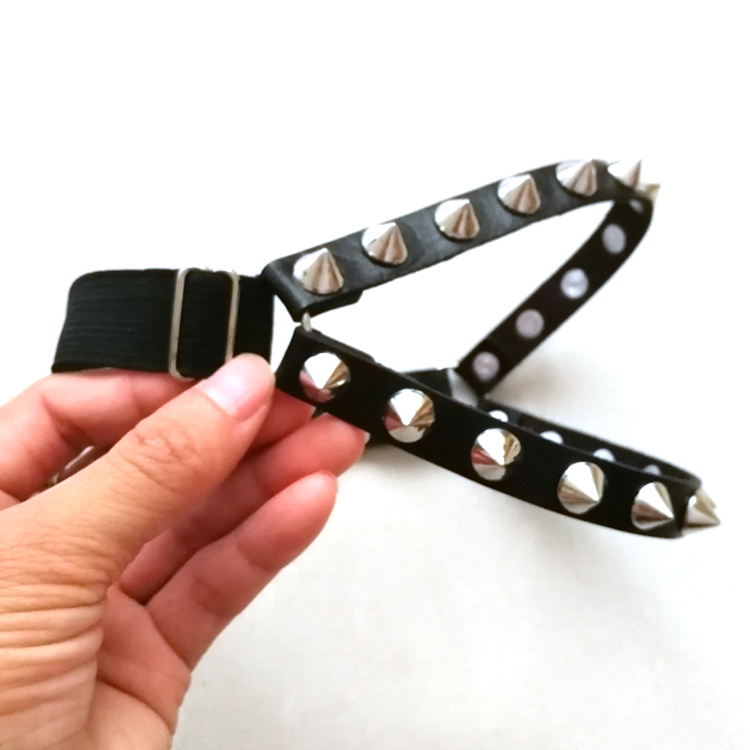 Vòng đùi nữ cảm giác sm kim loại chuỗi tie punk chân vòng tròn phong cách rock trang trí Nhật Bản nữ sinh viên thông minh nịt tất chân