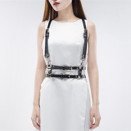 BAY hand for detachable headlayer real cow leather cortex double belt with baby bag integrated BY1124