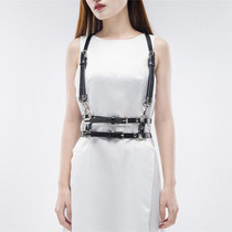 BAY hand-made detachable first layer cowhide leather leather double belt strap one-piece BY1124