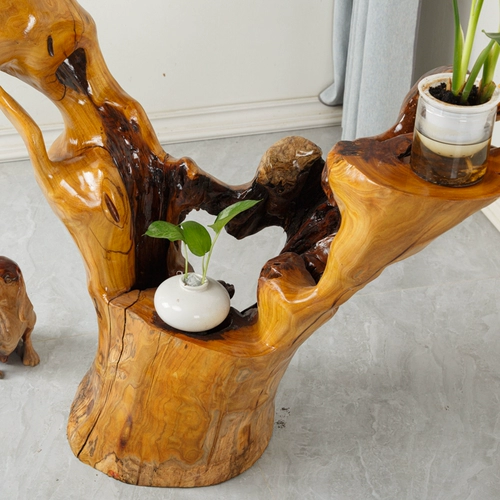 Корневые резьбы на деревянных руслой базе