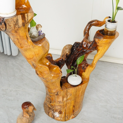 Корневые резьбы на деревянных руслой базе