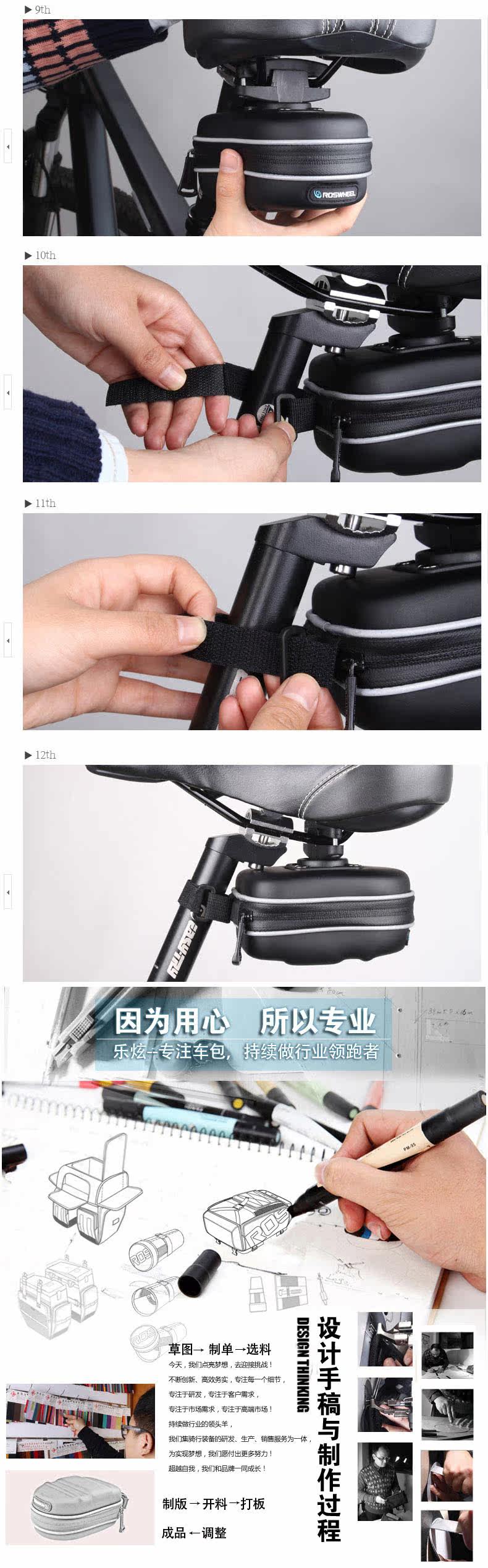 Sacoche pour vélo ROSWHEEL - Ref 2211981 Image 25