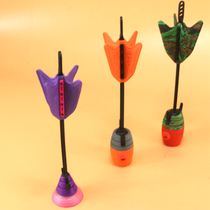  ZING original childrens mechanical bow and arrow supplementary arrow set Two whistling arrows one suction cup arrow set