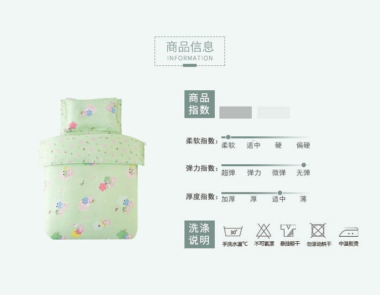 100% cotton trẻ em quilt cover mảnh duy nhất phim hoạt hình quilt mẫu giáo bắt đầu trường ba mảnh bé quilt cover sheets