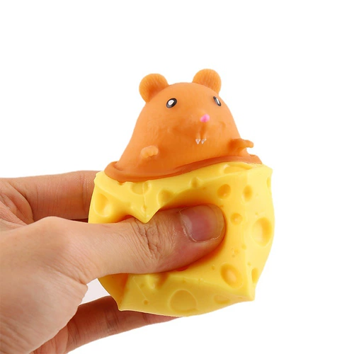 Слайм, силиконовая желтая игрушка, антистресс