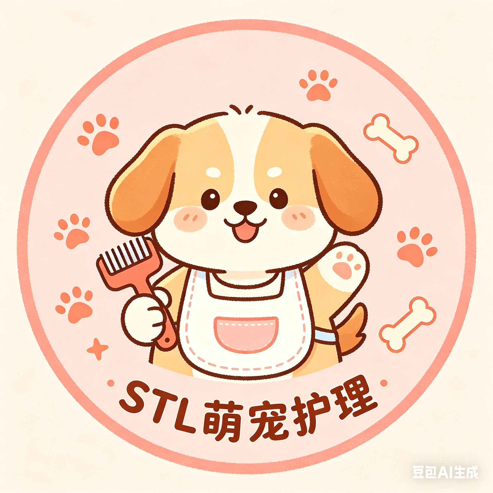 STL宠物用品会员店的LOGO