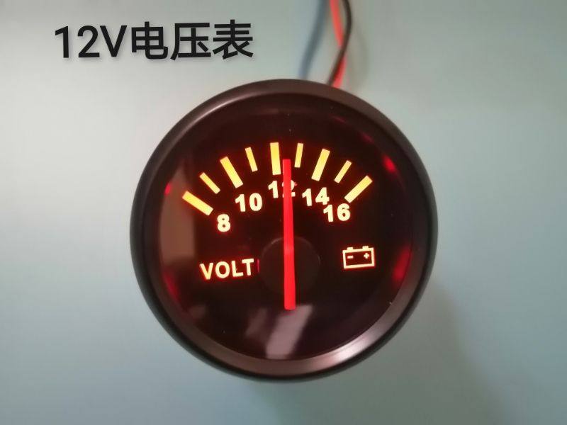 Voltmeter battery table 12 24V Automotive marine modified construction machinery Yacht Generator Set
