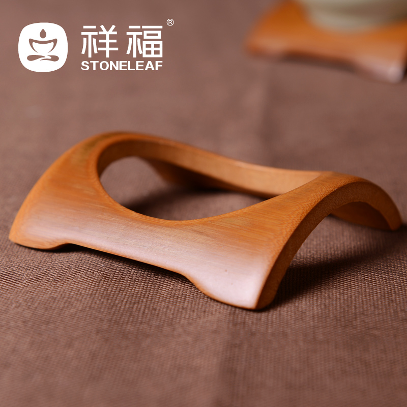 Auspicious ode to the elder brother elder brother up of longquan celadon ceramic ice to crack the tea filter) group of kung fu tea tea accessories