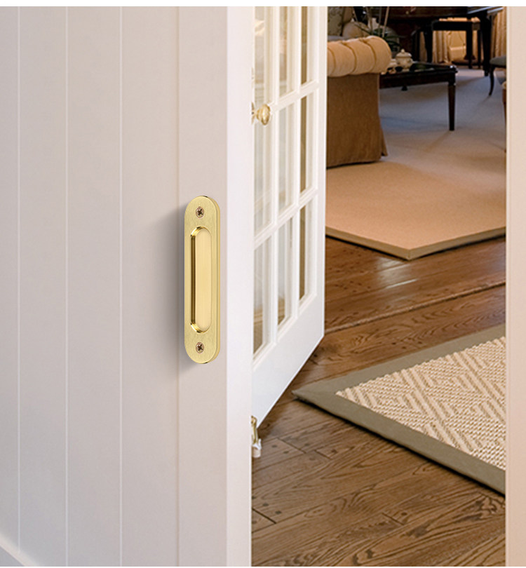 Невидимая рука 移门把手免打孔推拉门拉手厨门谷仓门掩门玻璃门明装180长推门手