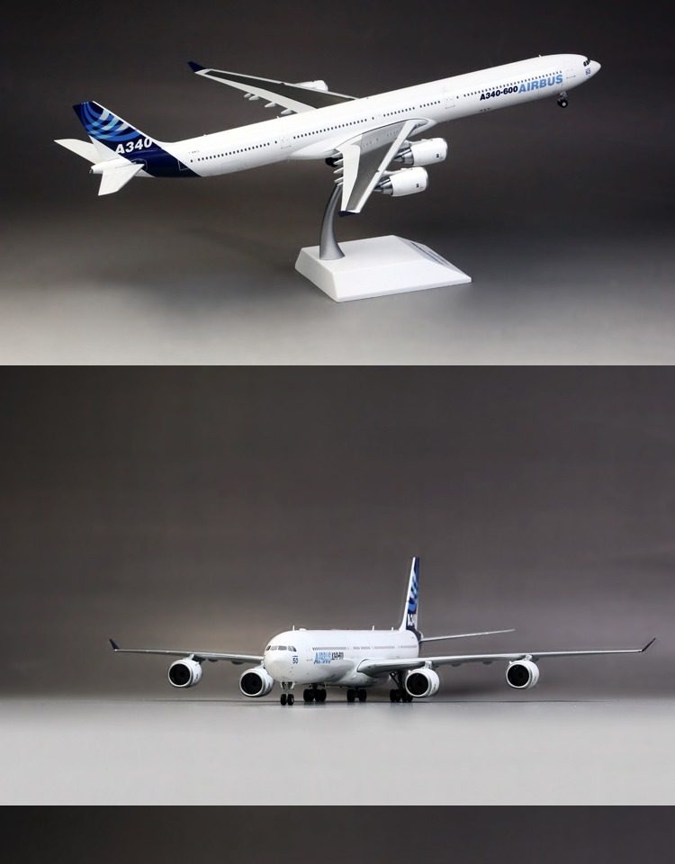 JC Wings* 1:200 Airbus House Color A340-600 F-WWCA Aircraft Model