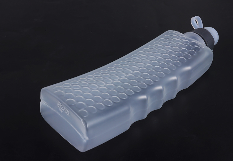 Sac banane pour sports de plein air, course à pied, marathon, hydratation, tasse portable incurvée PP5, bouteille d'eau de fitness 350_voghion.com