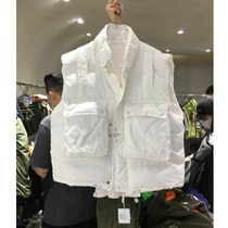 bobo1972 vest female 2021 new womens loose autumn and winter fashion Joker sleeveless jacket down jacket horse clip