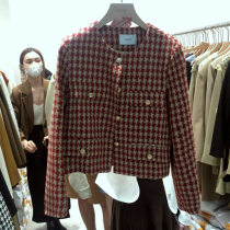 2021 New Womens Covers Short Jacket Autumn and Winter Loose Fashion Temperament Vintage Joyonbird Top