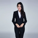 Осенняя бизнес носить женское набор весенний и осенний Slim Wear Женский набор