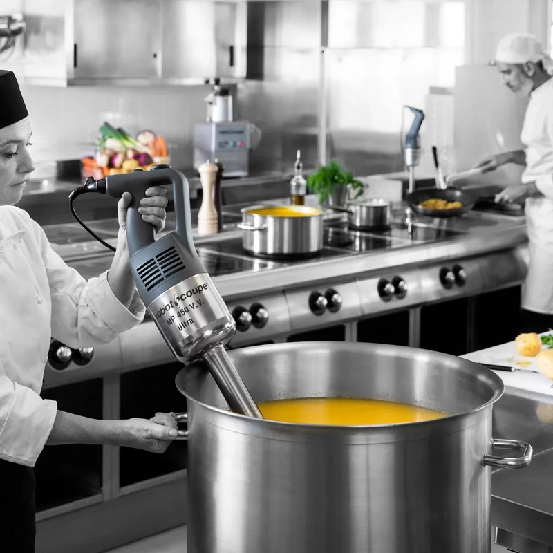 Yongfengxing French Robotcoupe Immersion Blender Handheld Homogenizer Emulsifier Ice Cream Gelato