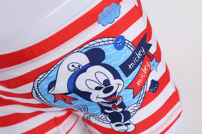 Trai bơi quần short dễ thương Mickey phim hoạt hình bé thoải mái bong bóng suối nước nóng tắm phù hợp với trẻ sơ sinh trẻ em boxer thân bikini trẻ em