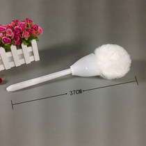 10 White Cloud soft hair toilet brush squeezed water brush hotel toilet brush guest room courtesy brush with cap squeeze water bath tub brush